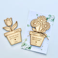 Cadeau maîtresse, Magnet FLOWER personnalisé