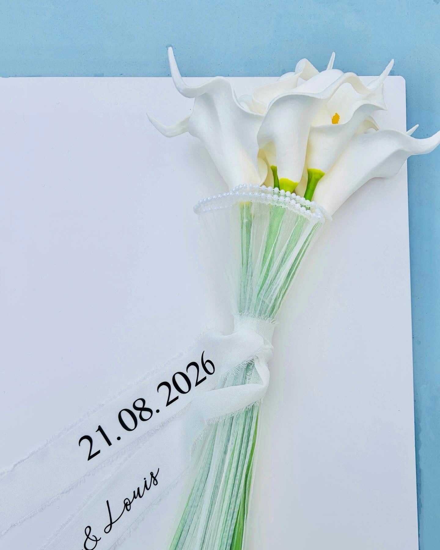 Bouquet de Lys calla artificiel