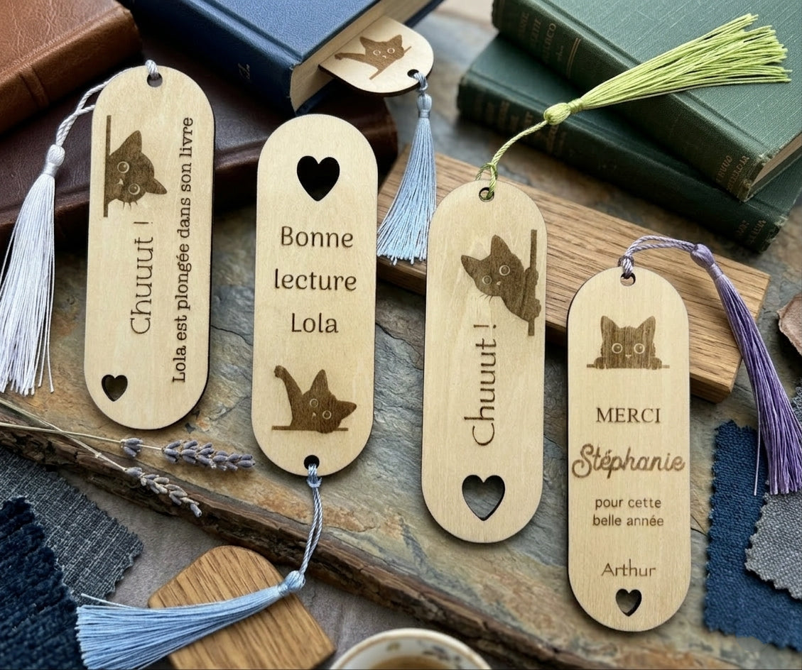 Marque page Chat