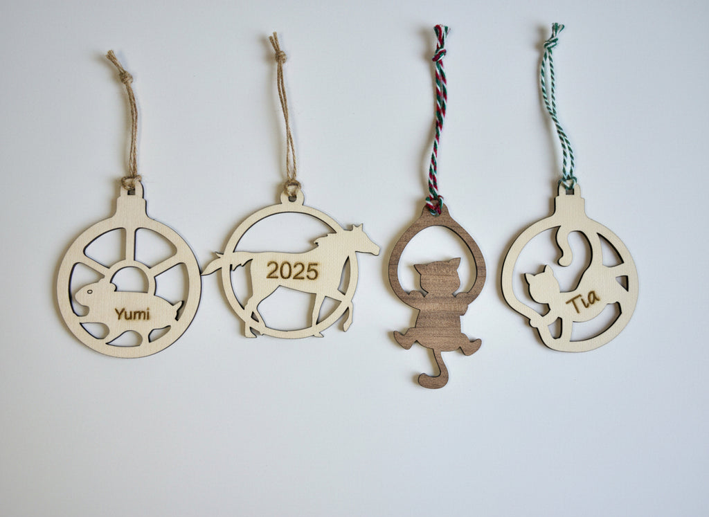 Décoration de Noël animaux