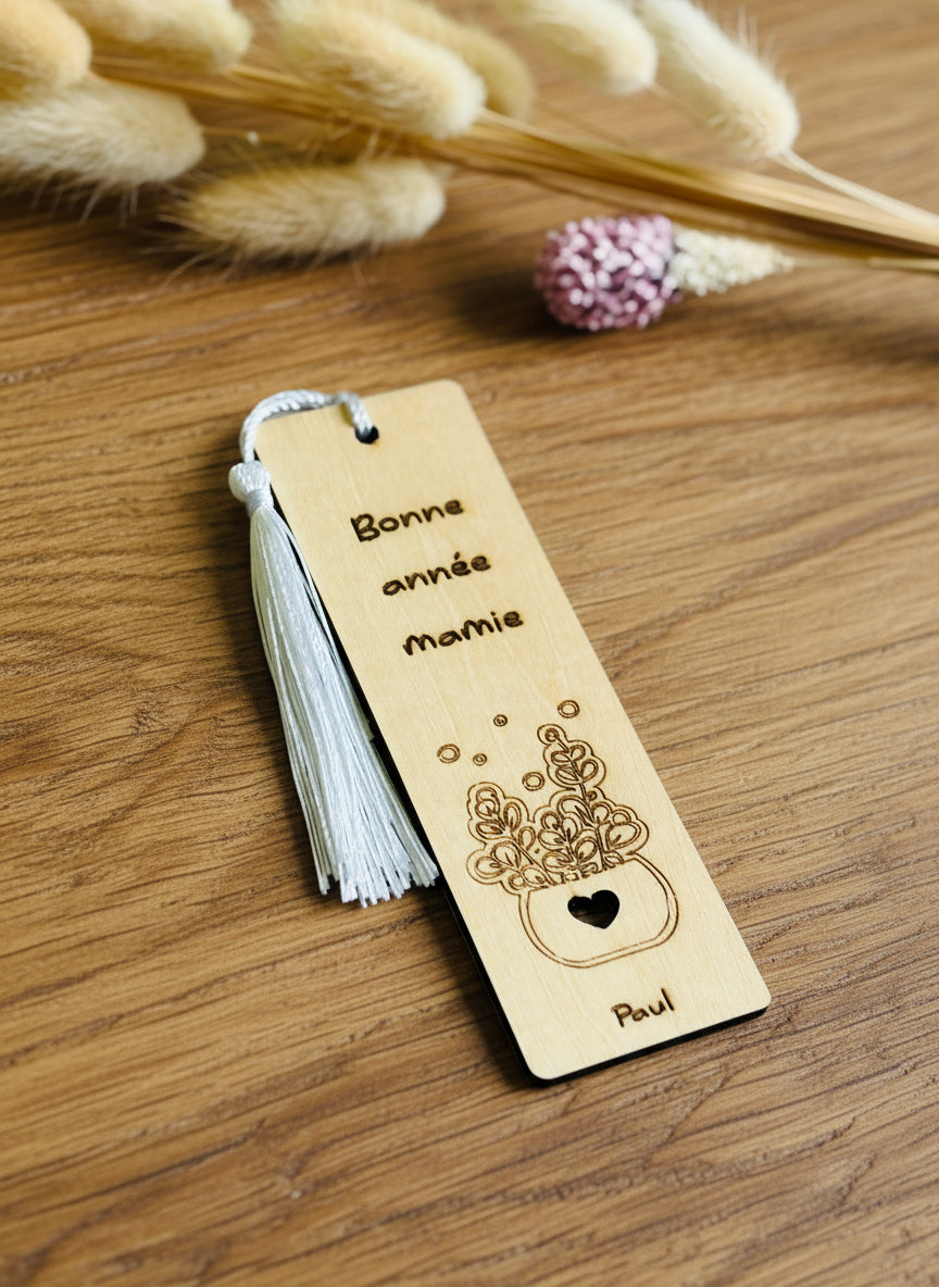 Marque page personnalisée