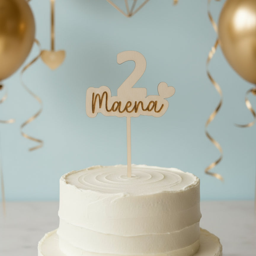 Cake topper personnalisé