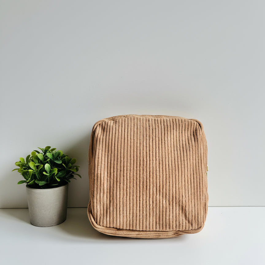 Pochette en velours personnalisée