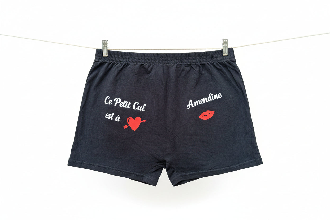 Boxer homme personnalisé