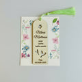 Marque page personnalisée, cadeau maîtresse,nounou,atsem…
