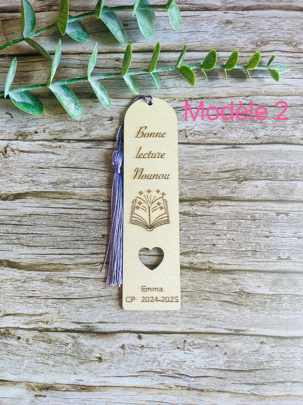 Marque page personnalisée, cadeau maman,mamie,marraine,maîtresse,nounou,atsem…