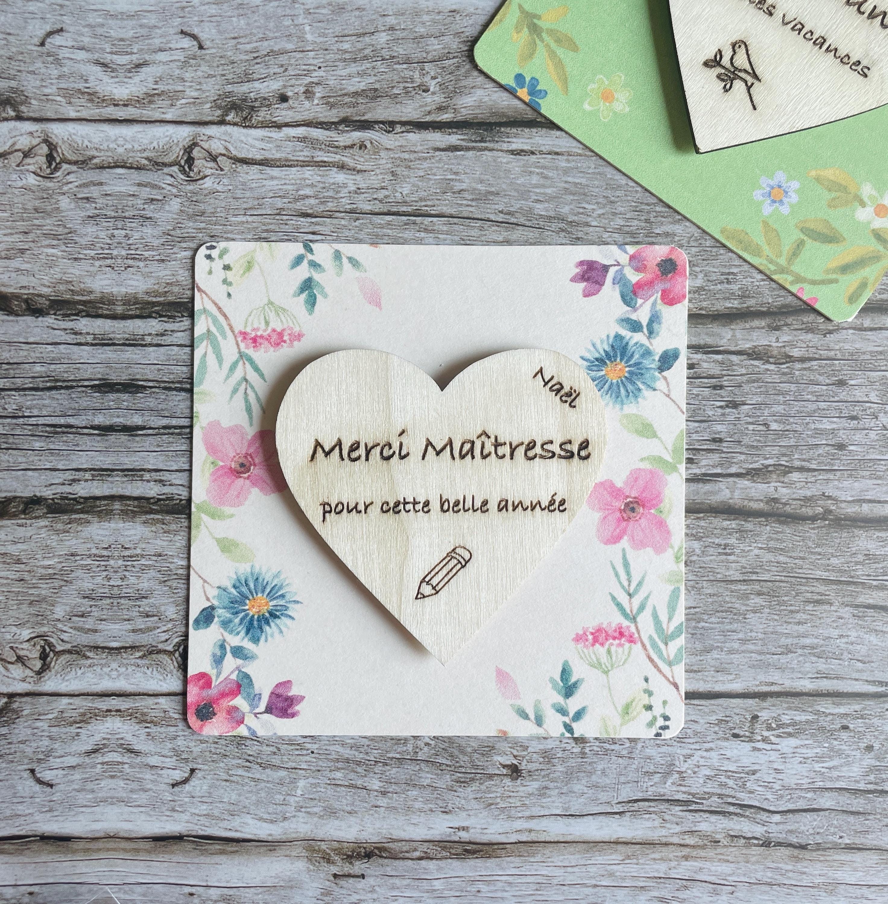 Magnet en bois personnalisé, aimants de réfrigérateur